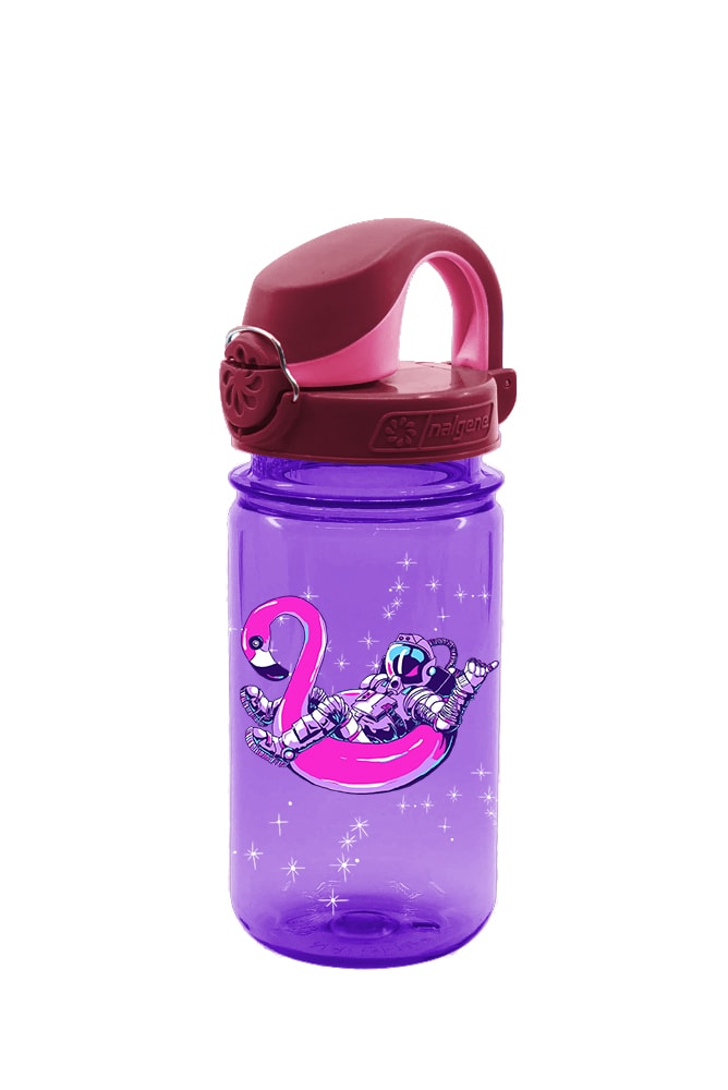 12oz On-The-Fly Kids Lock-Top Bottle with Graphics O8
