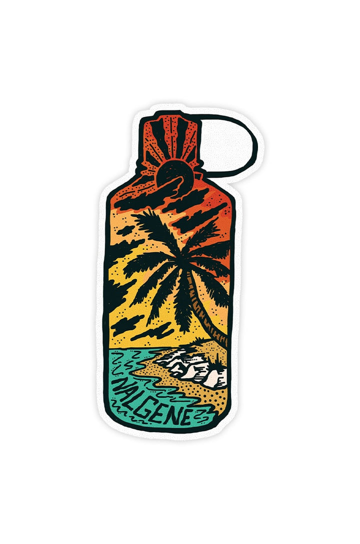 Tropical Narrow Mouth Sticker Q4