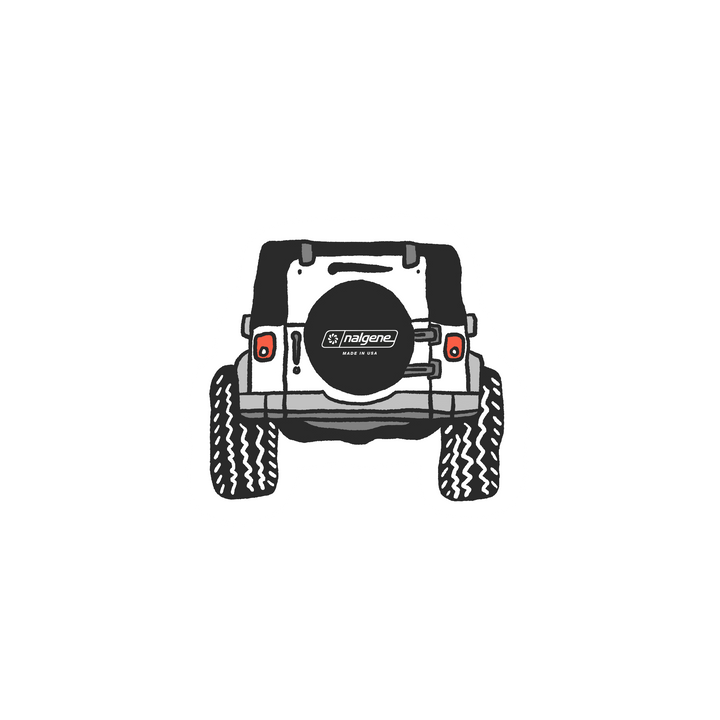 Four Wheeling Sticker N5